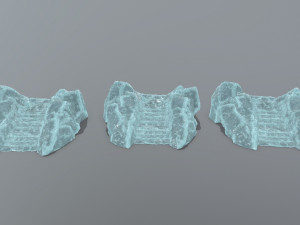 Ice stairs 3D Модель