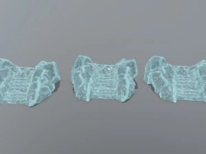 IJs trappen 3D Model
