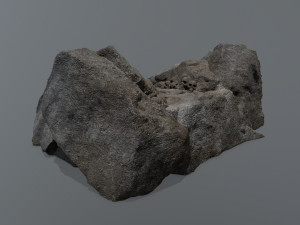 Ruin Stairs Model 3D