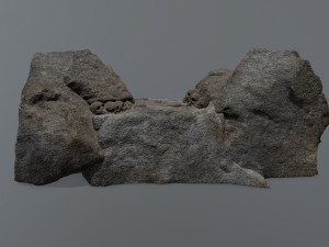 Ruin Stairs Model 3D