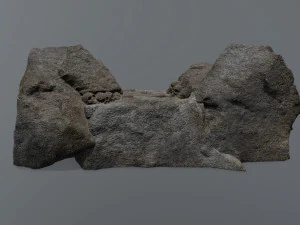 Ruin Stairs 3D Model