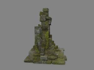 Rock Gate Model 3D