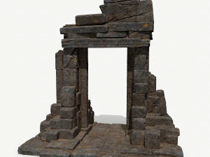 Porte du Rocher Modèle 3D