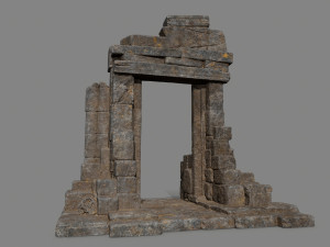 Rock Gate 3D 模型
