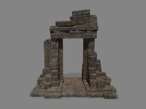 Rock Gate 3D 模型