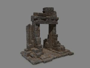 Rock Gate 3D 模型