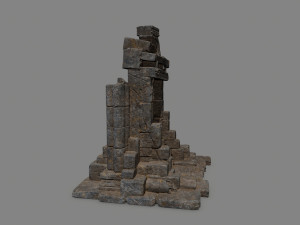 Rock Gate 3D 模型