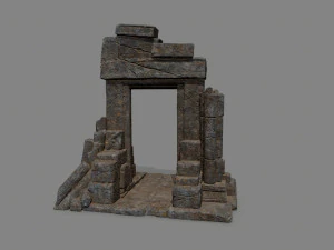 Porte du Rocher Modèle 3D
