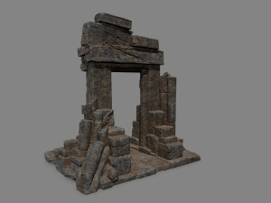 Rock Gate 3D 模型