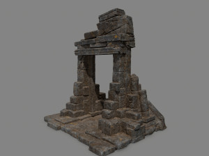 Rock Gate 3D 模型