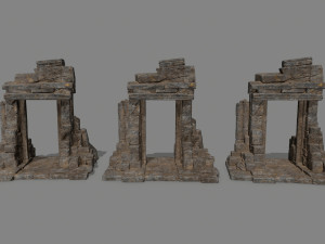 Rock Gate 3D 模型