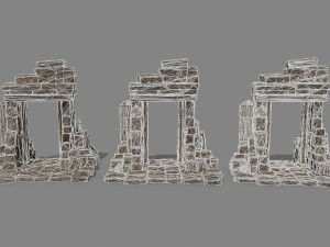 Rock Gate 3D 模型
