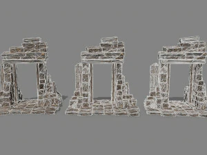 Porte du Rocher Modèle 3D