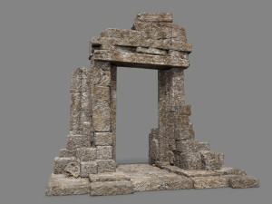 Old door 3D Model