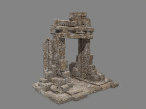 Old door 3D Model