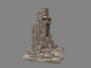 Old door 3D Model