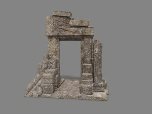 Old door 3D Model