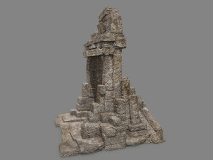 Old door 3D Model