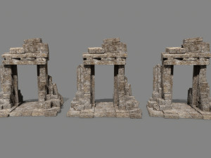 Old door 3D Model
