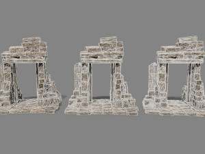 Old door 3D Model