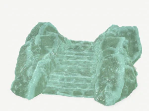 Scale di ghiaccio Modello 3D