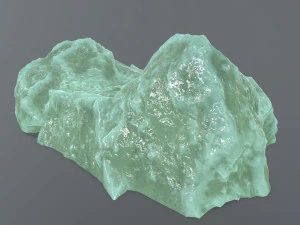 Ice stairs 3D Model