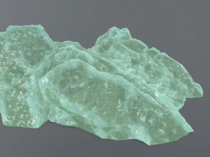 Ice stairs 3D Model