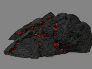 Lava stairs 3D Модель
