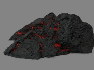 Lava stairs 3D Model