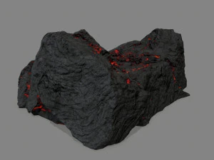Lava stairs 3D Model