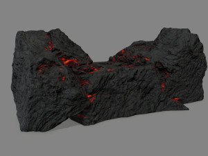 Lava stairs 3D Модель
