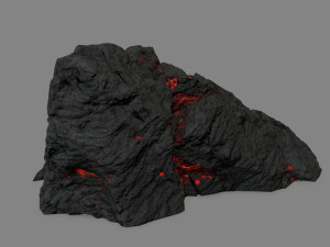 Lava stairs 3D Модель