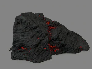 Lava stairs 3D Model
