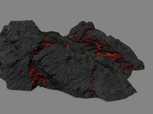 Lava stairs 3D Модель