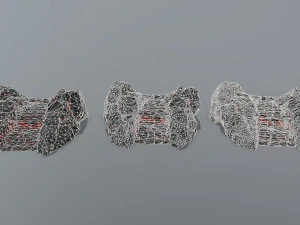 Lava stairs 3D Model