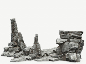 Rocks 3Dモデル