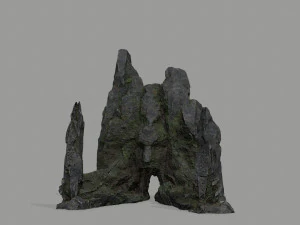 Rock Gate 3D Model