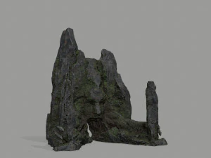 Rock Gate 3D Model