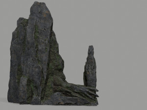 Rock Gate Model 3D