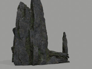 Rock Gate Model 3D