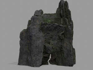 Rock Gate Model 3D