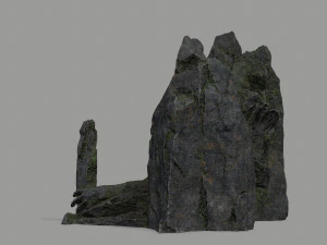 Rock Gate 3D Model