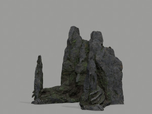 Rock Gate Model 3D