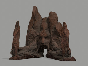 Rock Gate 3D 模型