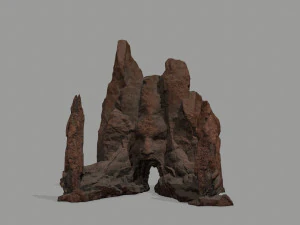 Rock Gate 3D Model
