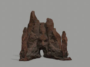 Rock Gate 3D Model