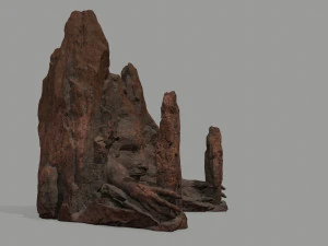 Rock Gate 3D Model