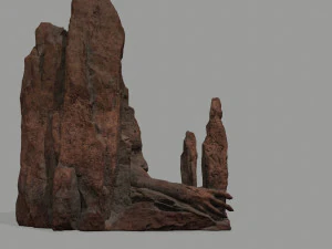 Rock Gate 3D Model