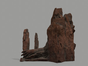 Rock Gate 3D 模型