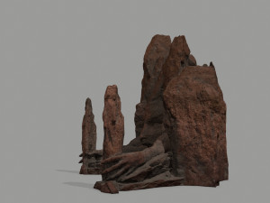 Rock Gate 3D 模型